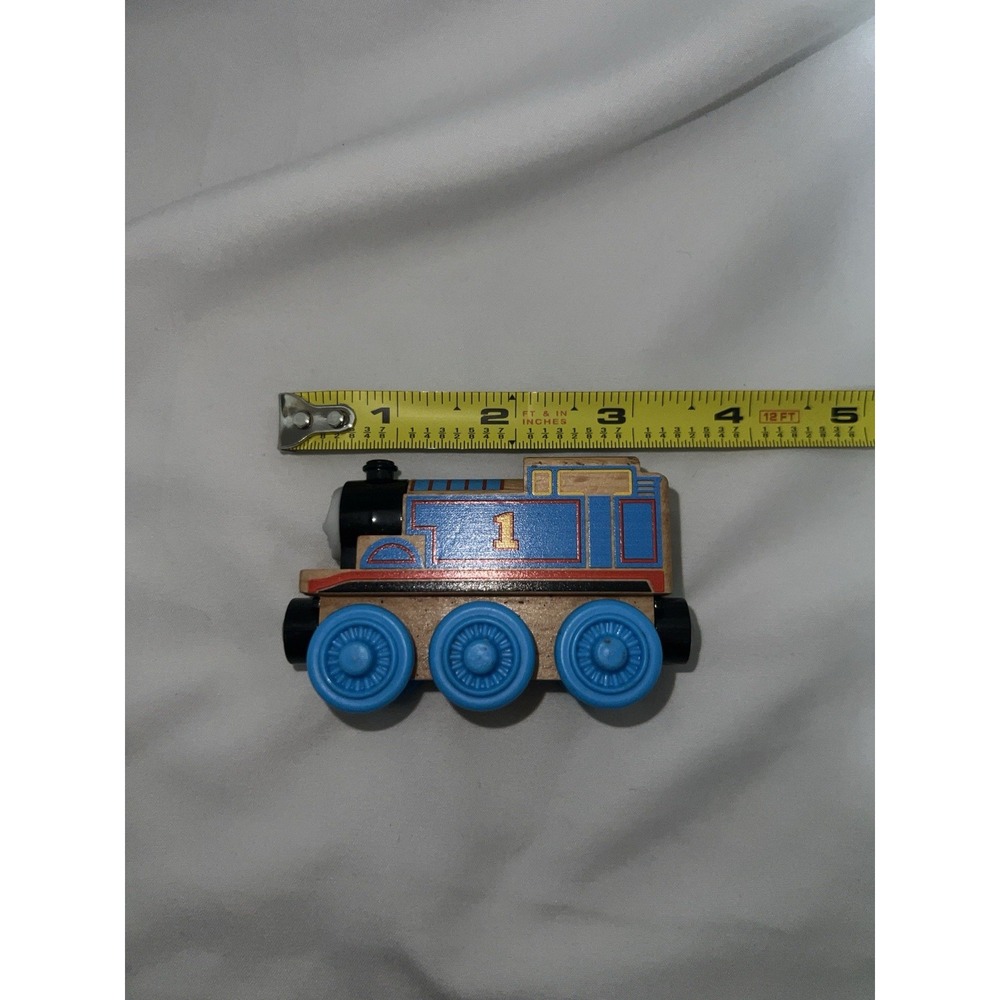 Thomas Friends Train Wooden Railway 2012 Fisher Price Exposed Wood FHM16 - Picture 4 of 4